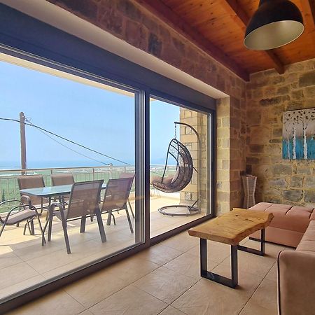 New Villa Kalimera, View To Falasarna Beach Platanos  ภายนอก รูปภาพ