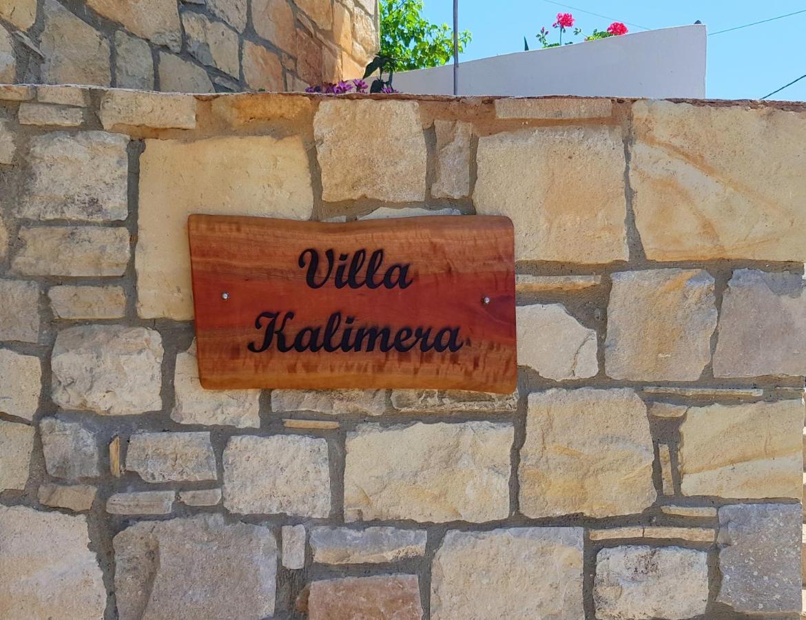 New Villa Kalimera, View To Falasarna Beach Platanos  ภายนอก รูปภาพ